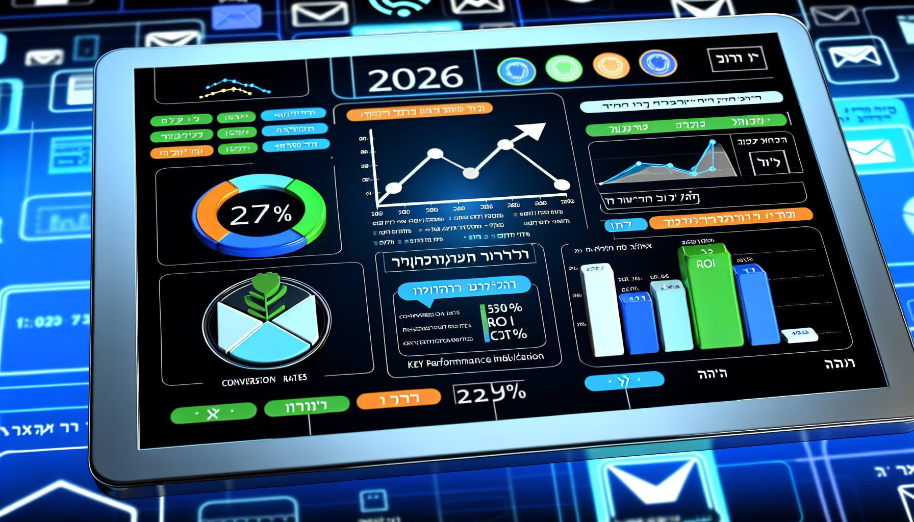 מדדי הצלחה בדיוור אלקטרוני 2026: מדריך מקיף למדידת ביצועים